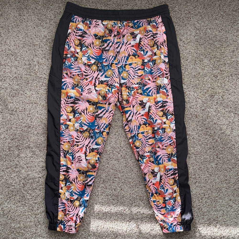 The North Face Tropical Print Joggers - Pink and Black